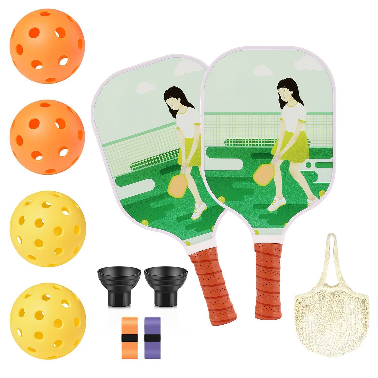 Glass Fiber Poor Size 2 shots+4 ball+2 ball suction vessel+2 hand glue+1 net pocket [Model 6605]